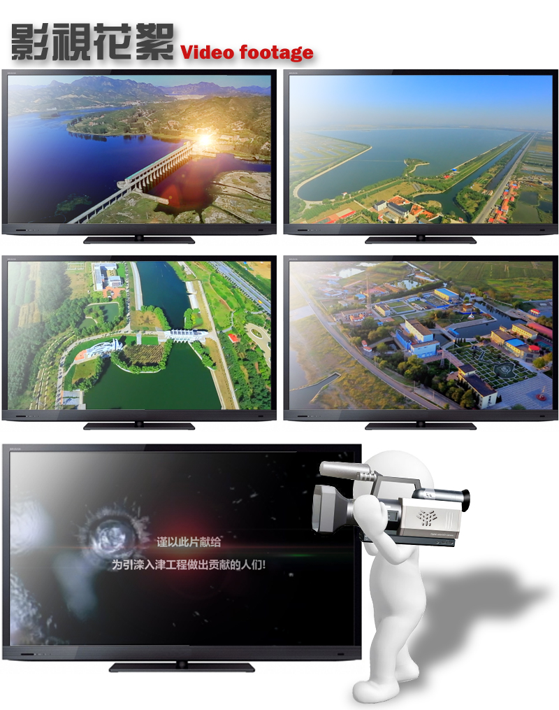 天津航拍引滦入津